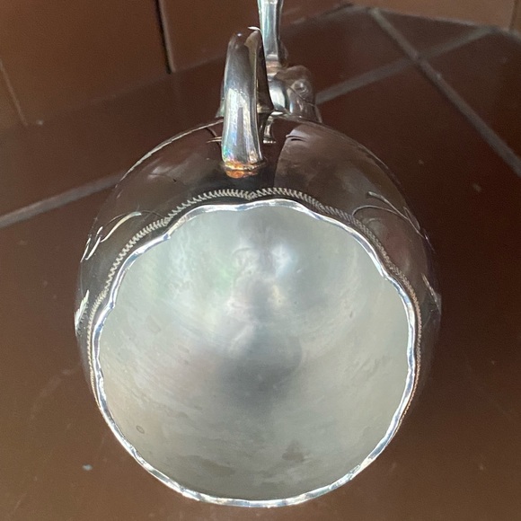 Silver Plated Sugar Scuttle with Scoop Spoon. - Picture 4 of 14